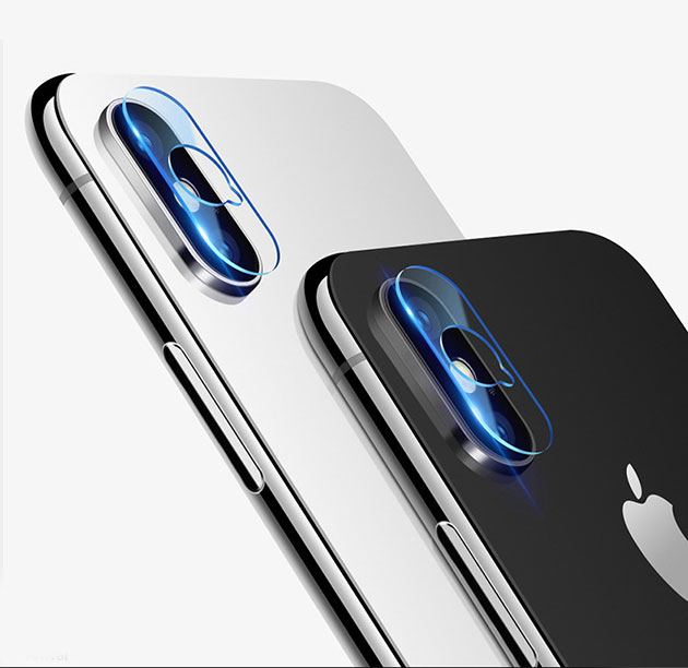 กระจกนิรภัยเลนส์กล้อง iPhone X